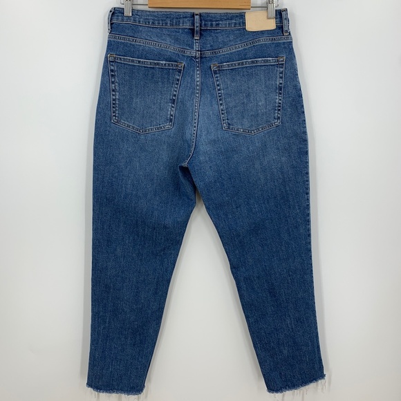 Everlane The Cheeky Jean Crop Ankle Raw Hem Sz 31 - Picture 5 of 13